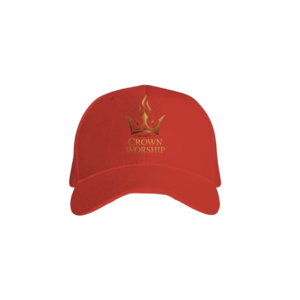 Crown Worship Hats - Red
