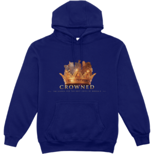 CROWNED Hoodies - X-Small, Blue